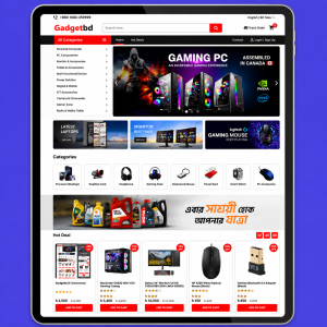 Gadgets Ecommerce laravel Source Code